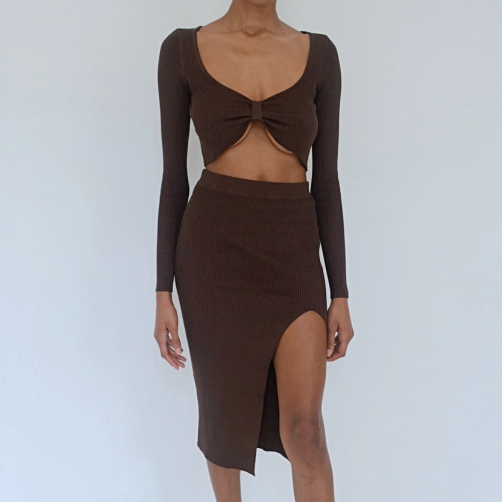 Chocolate Two-Piece Bodyset
